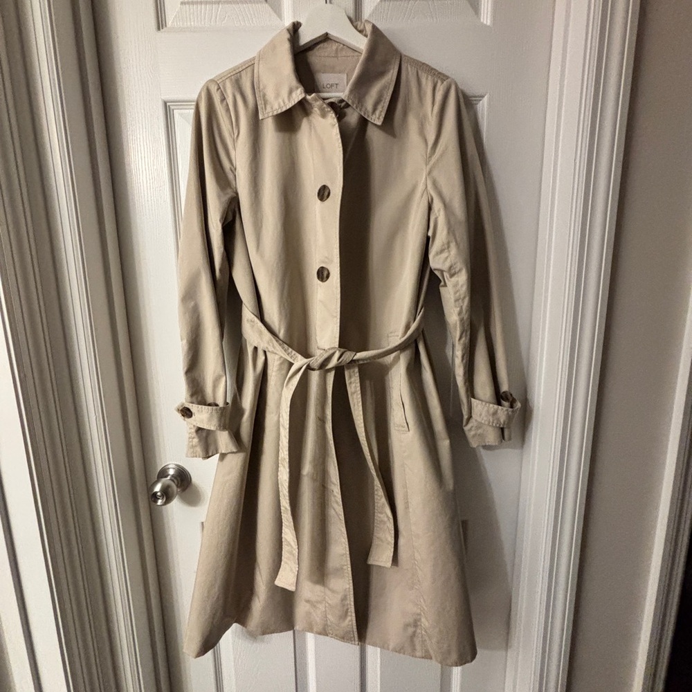 Loft Classic Beige Trench Coat